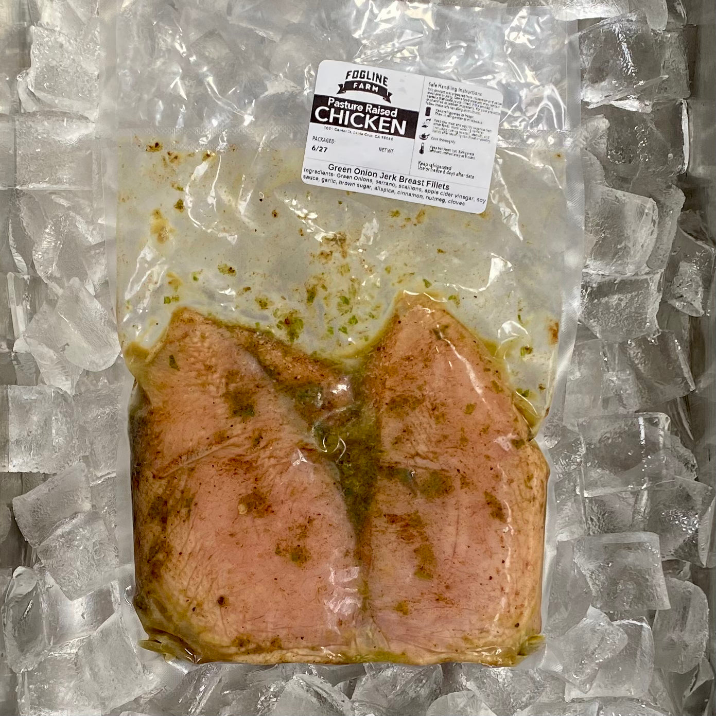 Jerk Marinated Chicken Breasts