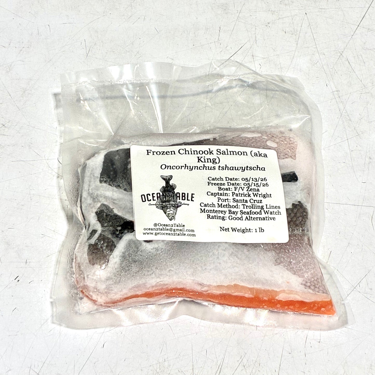Frozen Salmon