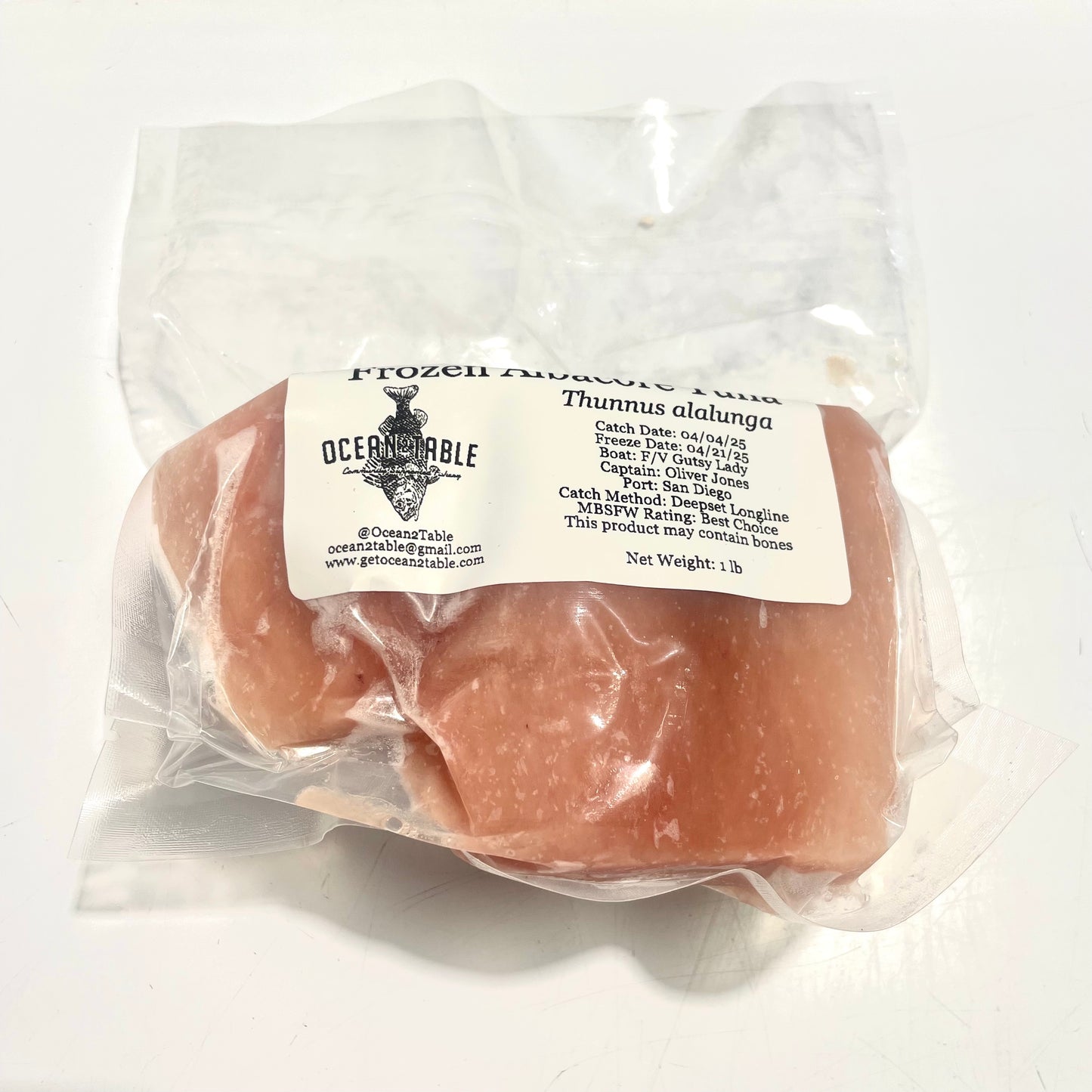 Frozen Albacore Tuna