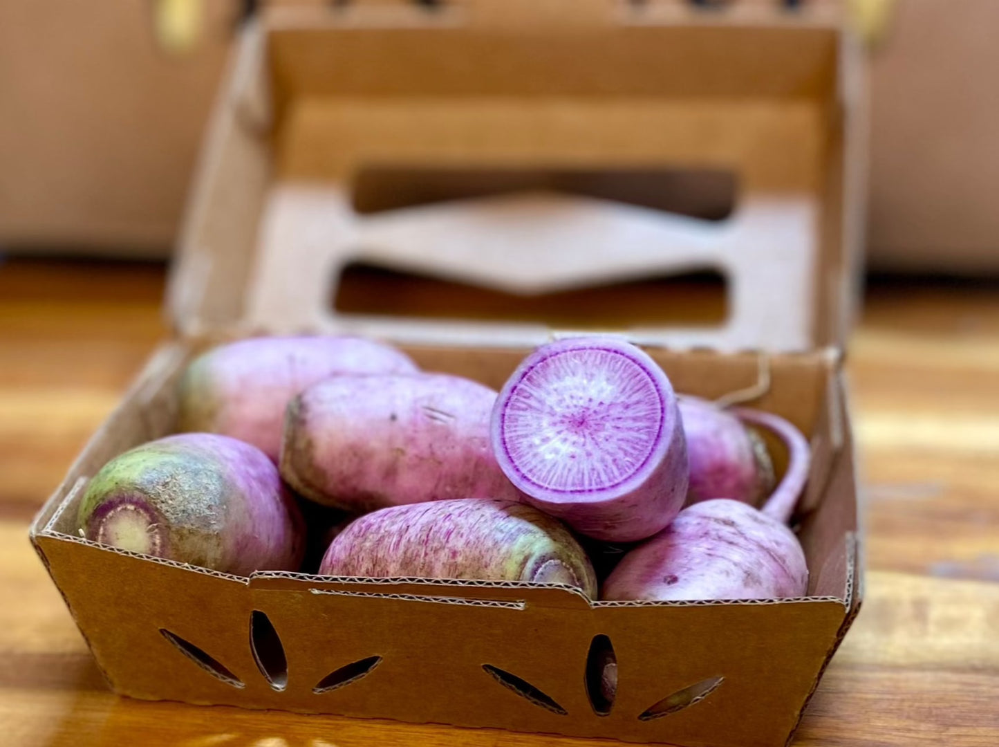 Purple Daikon Radish - 1 lb