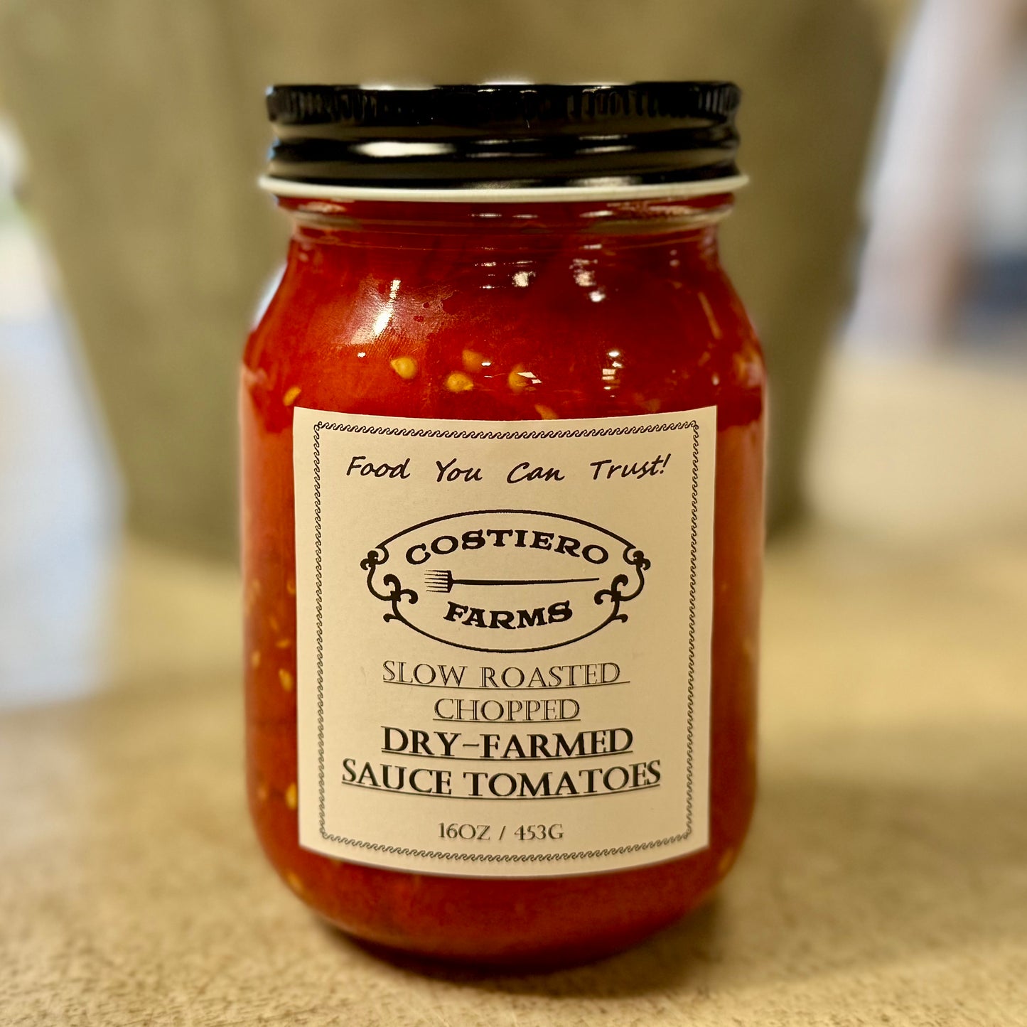 Slow Roasted Sauce Tomatoes - 16oz