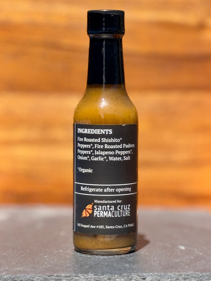 Organic Fire-Roasted Shishito Hot Sauce - 5oz