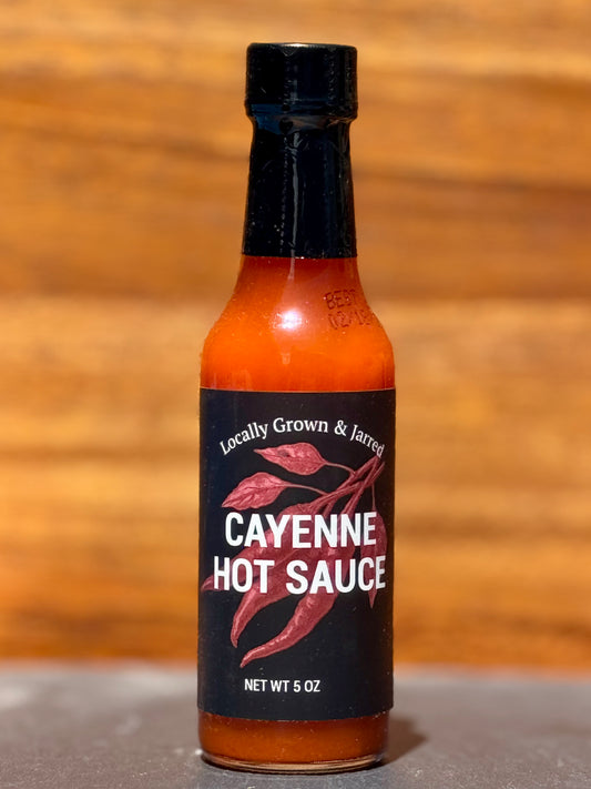 Organic Cayenne Hot Sauce - 5oz