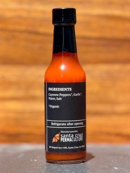 Organic Cayenne Hot Sauce - 5oz