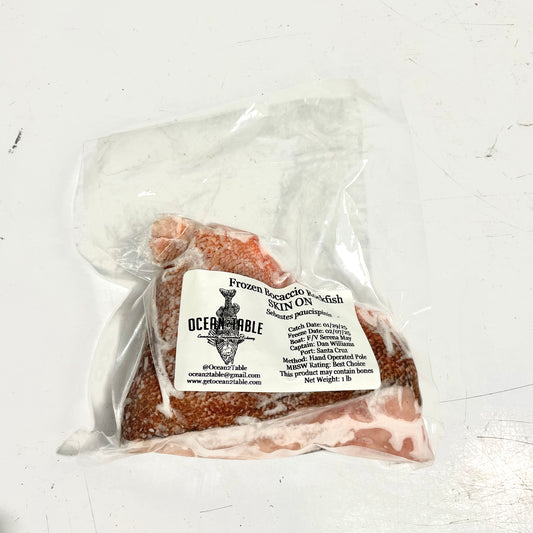 Frozen Flyline Bocaccio Rockfish