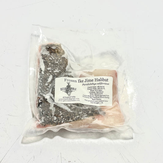 Frozen Ike Jime Halibut