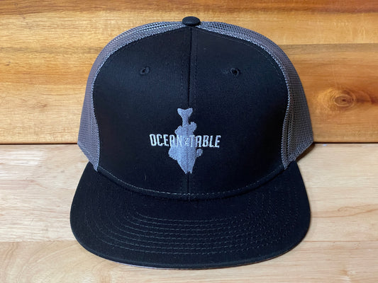 O2T Hat - Black/Gray